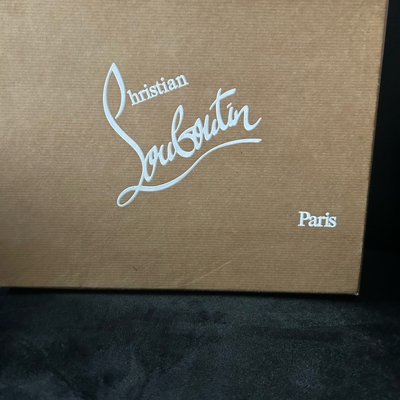 Authentic Luxury sneakers sequins classic. Red bottoms - Picture 11 of 12